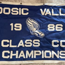 1986 - Sectional Boys Track and Field Banner item
