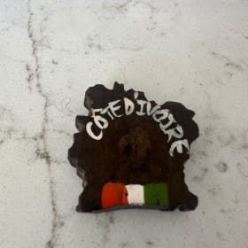 Wooden Côte d'Ivoire Souvenir Plaque item