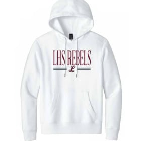 Hoodie white "LHS Rebels" item