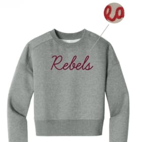 Cropped Pullover Steel "Rebels" item