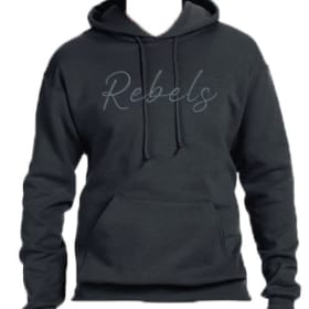 Hoodie gray "Rebels" item