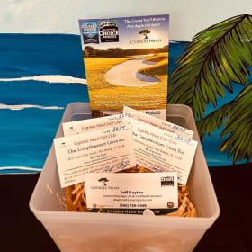 4 green fees for Cypress Head Golf Club item