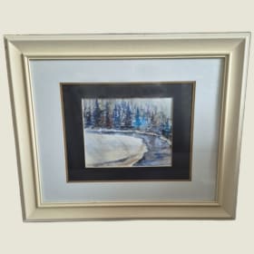 #5 Watercolour Trees by B.S. item