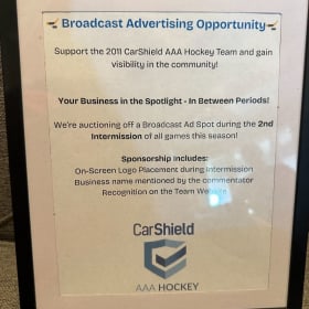 Carshield Broadcast - 2nd Intermission Ad item