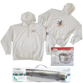 Indigenous Path Construction Gift Basket item