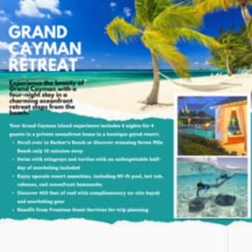 Grand Cayman Retreat item