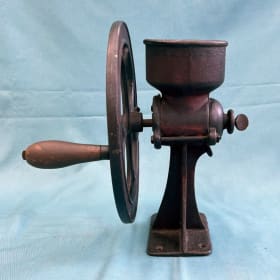 CS Bell Hillsboro Cast Iron Coffee Grinder Mill Model No.1 item