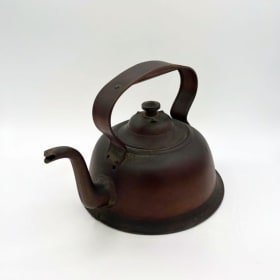 Vintage Copper Teapot item