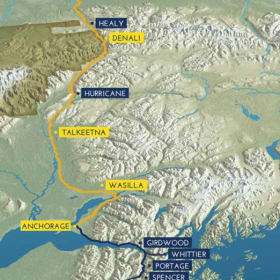 Alaska Railroad Trip #1 - Train to Denali item