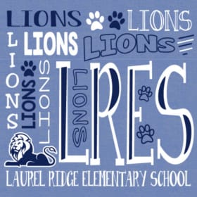 Lions Lions Lions Print (Blue/Green) (Youth Only) item