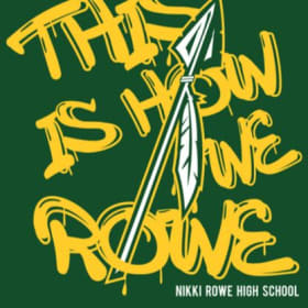 T-shirt- This is How we Rowe item
