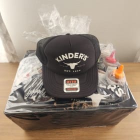 Kinder's BBQ Gift Basket - $125 Value item