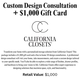 #6 Custom Design Consultation + $1,000 Gift Card item
