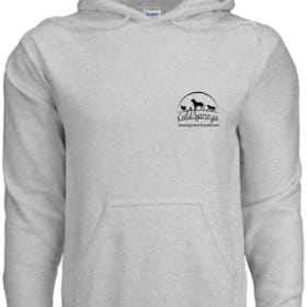 Medium - Gray Hooded Sweatshirt item