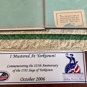 COLLECTOR'S ITEM: Yorktown Commemorative Book printed 1931 item