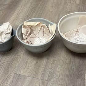 Pottery Barn Mixing Bowls - $75 Value item