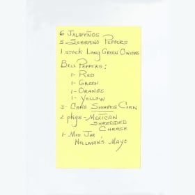 6 Jalepeños, 20x30 item