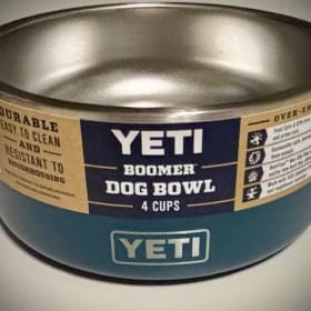 YETI 1 gallon jug + Dog Bowl + 4 RAMBLER Stackable Cups item