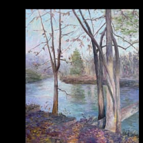 31-Sunlight on Slumbering Bluffs by Emily Wang item