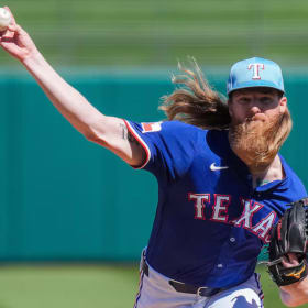 Texas Rangers Autographed Hat item