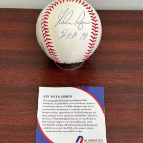 Nolan Ryan Autographed Baseball item