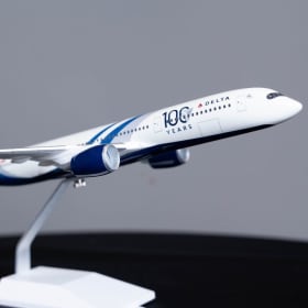 Delta Air Lines 100th Anniversary Commemorative Model Airpla item