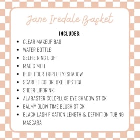 Jane Iredale Makeup Basket $265 Value item