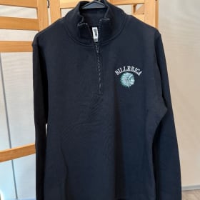 WOMEN'S - BLACK ¼ ZIP item