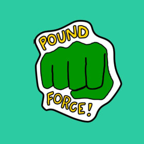 Pound Force Patch item