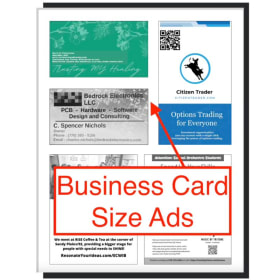 Business Ad - Business Card Size item