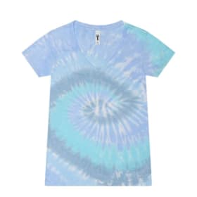Women's 2XL and 3XL Blue V-neck Tshirt item