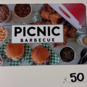 $50 Picnic BBQ Gift Card item