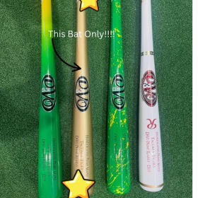 Gold Colored Training Bat item