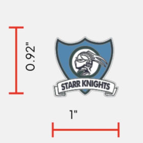 Enamel pin item
