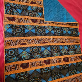 African Print-Lap Quilt item