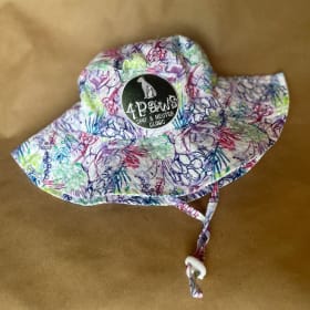 Child's Bucket Hat - Purple Floral - X Small item