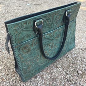 Juan Antonio Leather Tote item