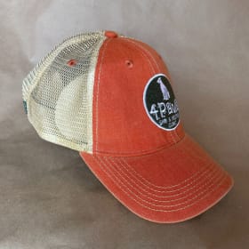 Orange Trucker Hat item