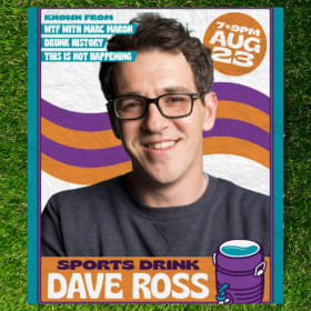 Private table for show with comedian, Dave Ross item