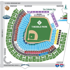 FOUR Mariners Tickets item