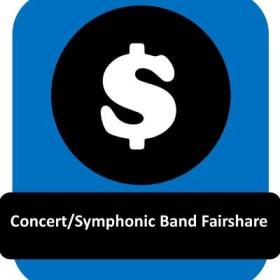 Concert/Symphonic Band - Total Payment item