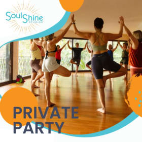 Soul Shine Studios Private Yoga or Dance Party-$250 Value item