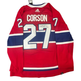 Shayne Corson Signed Montreal Canadiens Jersey item