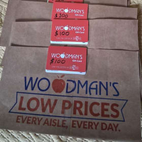 Woodman's Gift Card #1 item