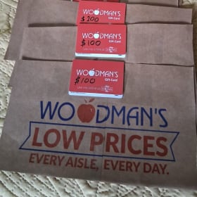 Woodman's Gift Card #3 item