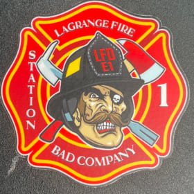 Station 1BAD Co Sticker item