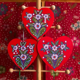 Dec 14: Hjärta (Heart) Ornaments item