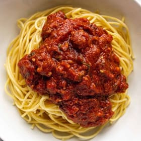 Spaghetti Noodles & Sauce item