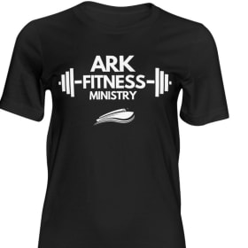 Black Dryfit ARKfitness Ministry shirt (unisex) item
