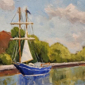 Ship - Plein air Sketch item